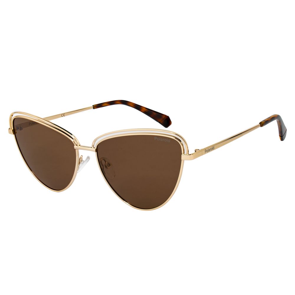 Polaroid Gold Metal Sunglasses - Luxe Nova
