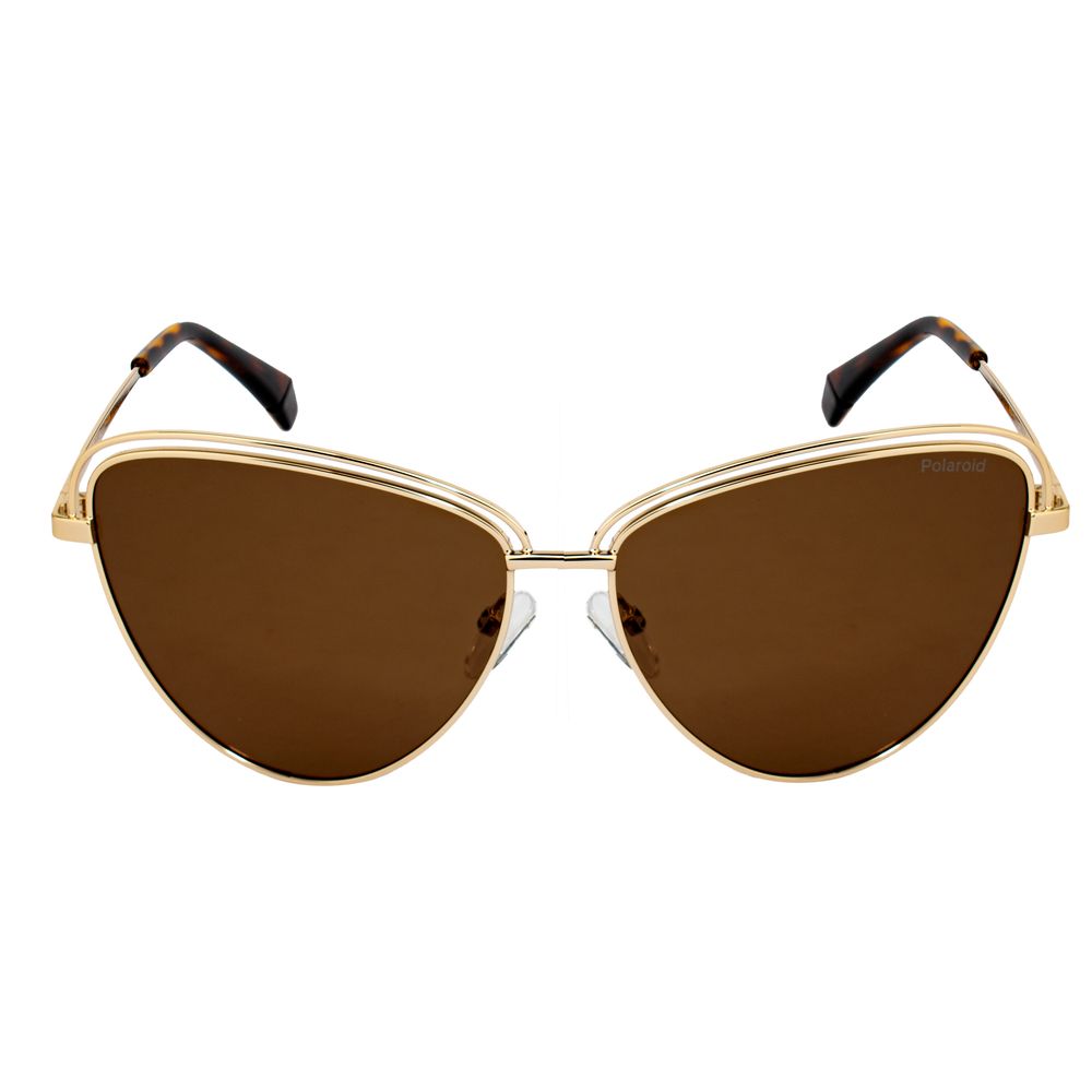 Polaroid Gold Metal Sunglasses - Luxe Nova