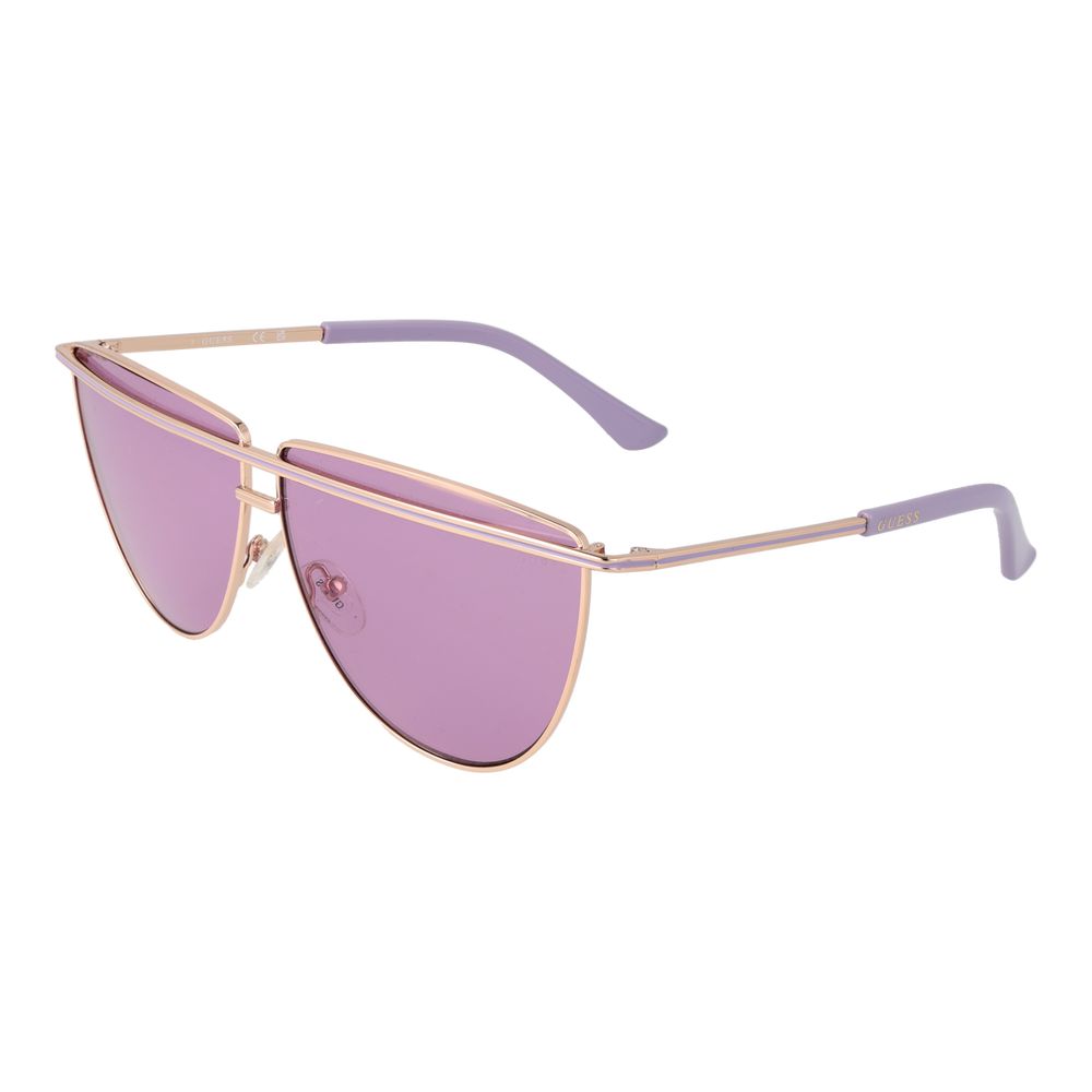 Guess Rose Gold Metal Sunglasses - Luxe Nova