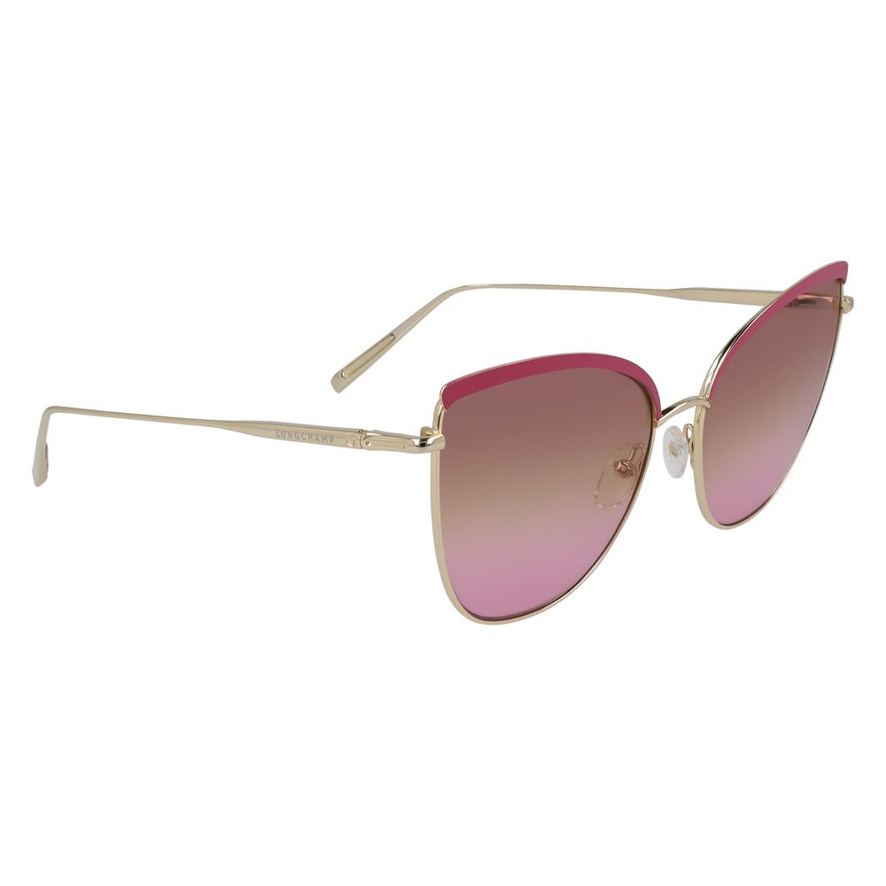 Longchamp Gold Metal Sunglasses - Luxe Nova