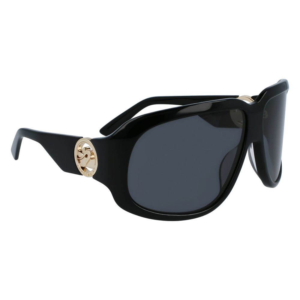 Longchamp Black Acetate Sunglasses - Luxe Nova
