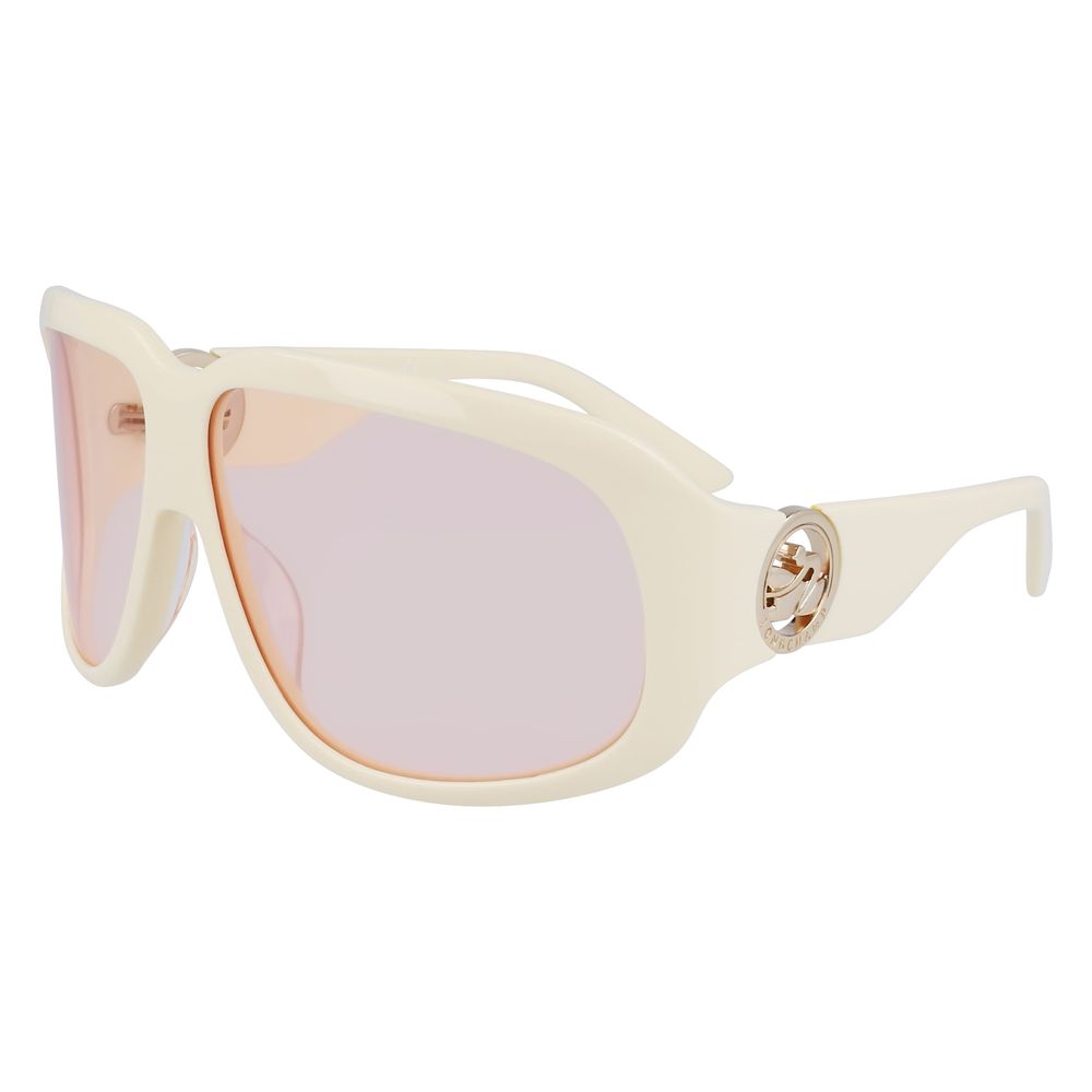 Longchamp White Acetate Sunglasses - Luxe Nova