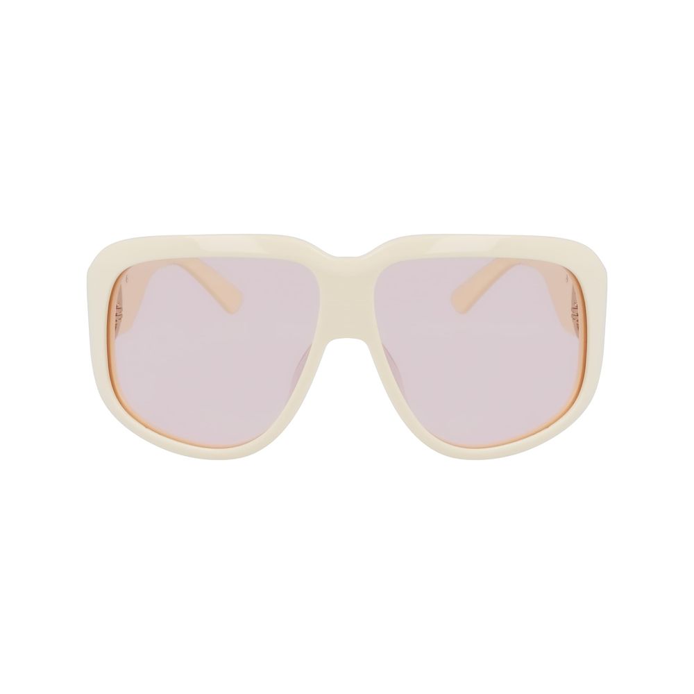 Longchamp White Acetate Sunglasses - Luxe Nova