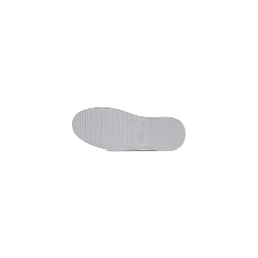 Furla White Polyethylene Low Top Sneakers - Luxe Nova
