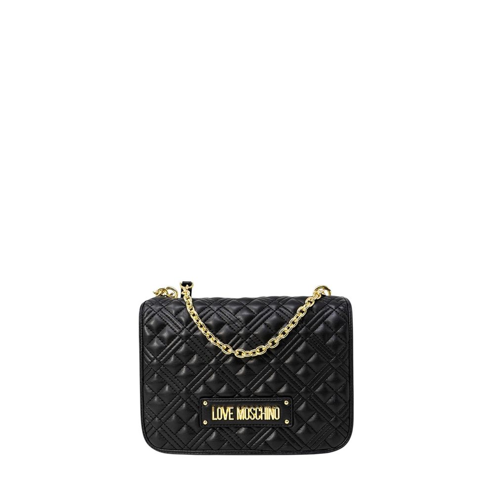 Love Moschino Black Polyethylene Handbag - Luxe Nova