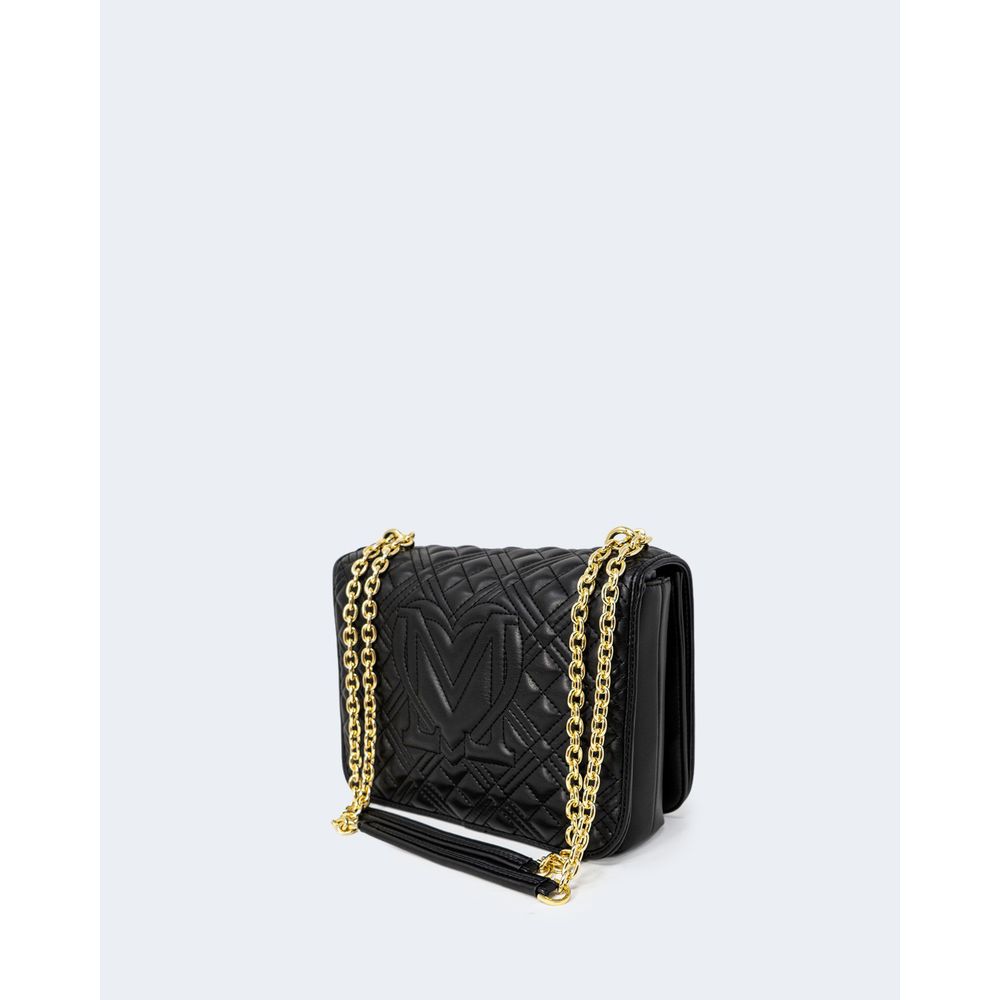 Love Moschino Black Polyethylene Handbag - Luxe Nova