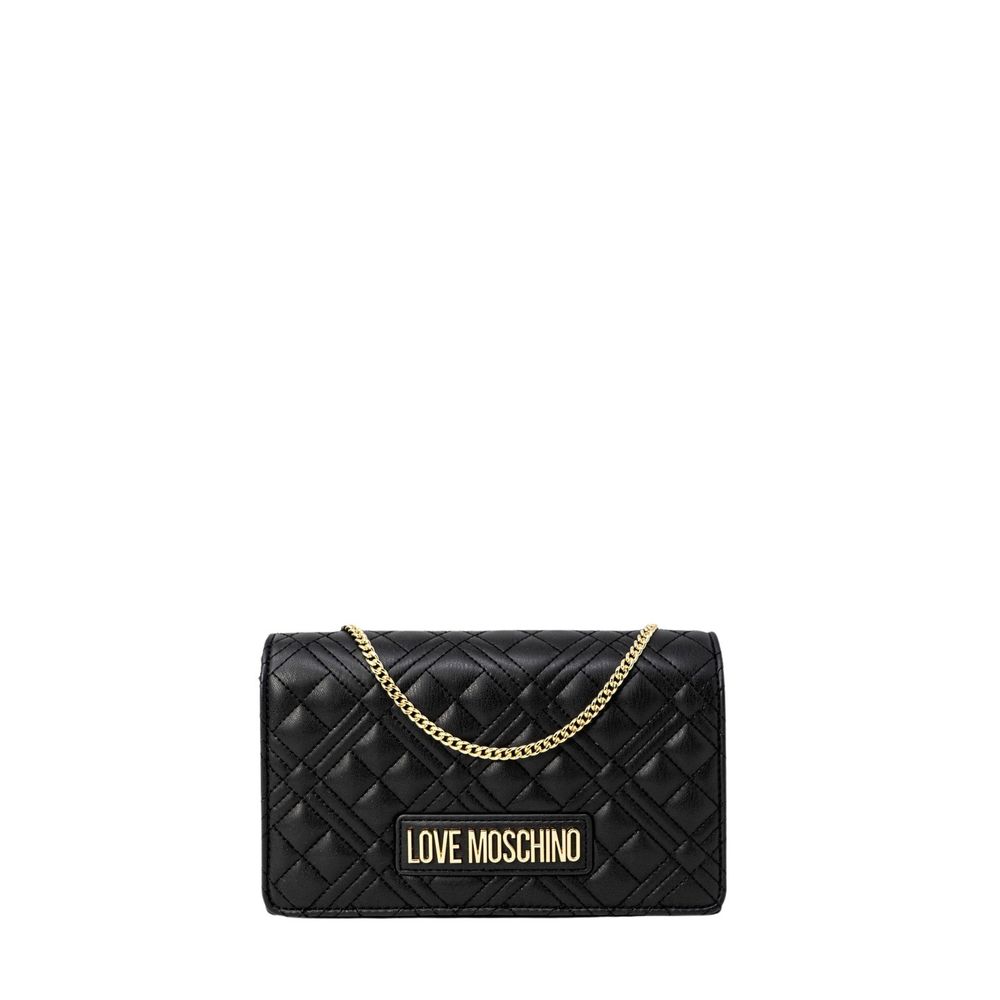 Love Moschino Black Polyethylene Handbag - Luxe Nova