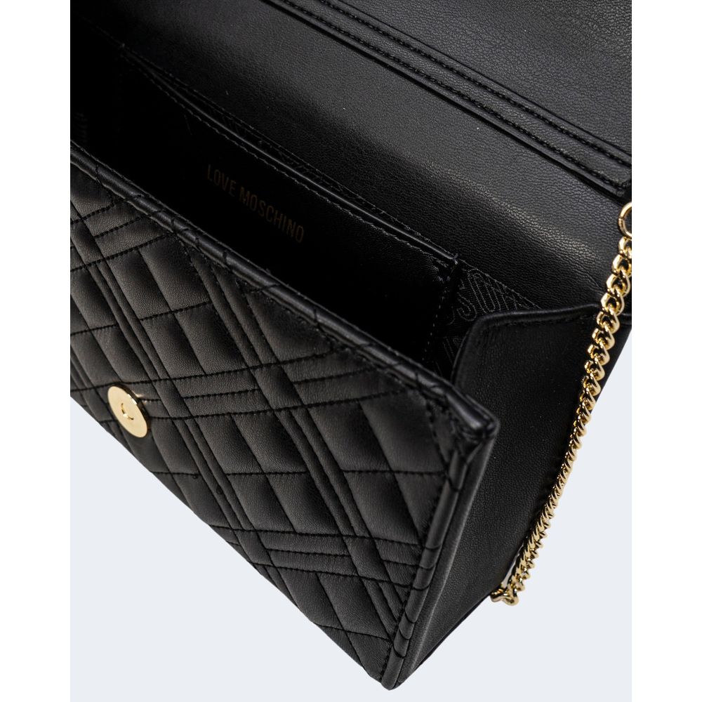 Love Moschino Black Polyethylene Handbag - Luxe Nova