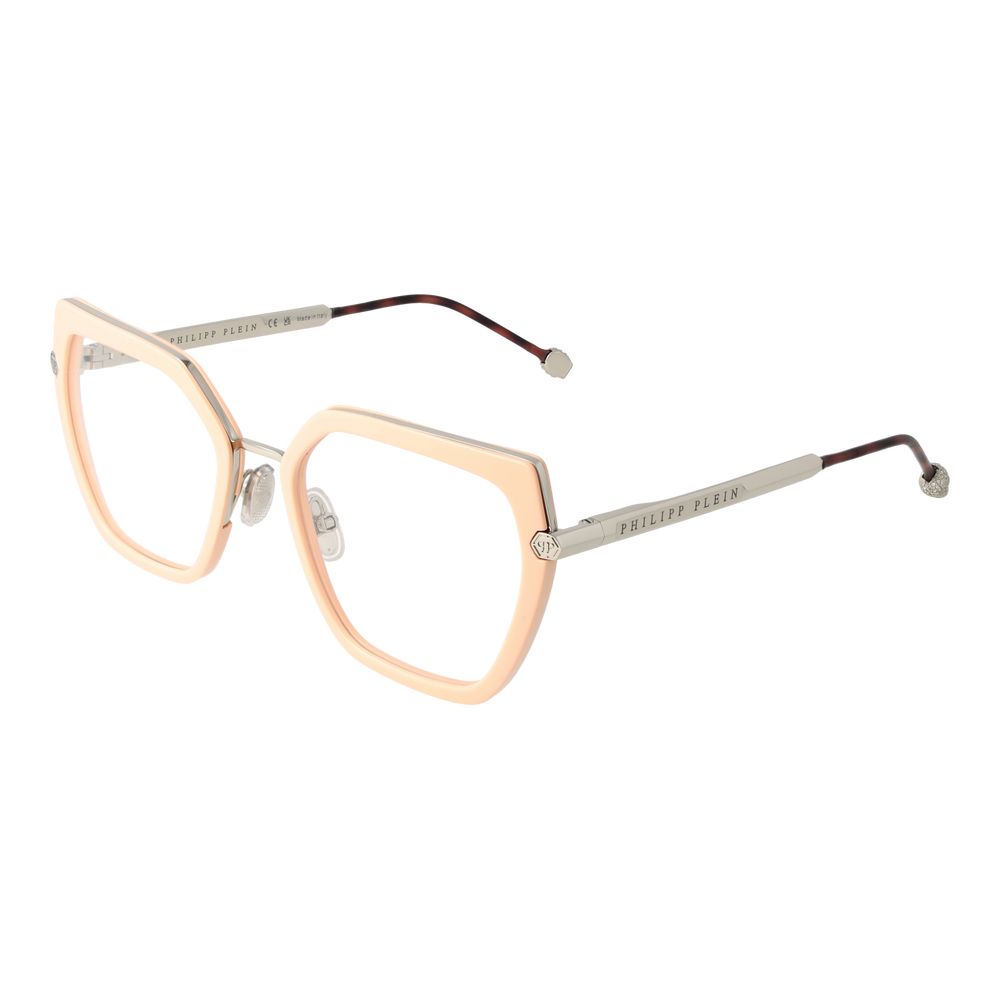 Philipp Plein Pink Metal & Plastic Glasses (Frames) - Luxe Nova