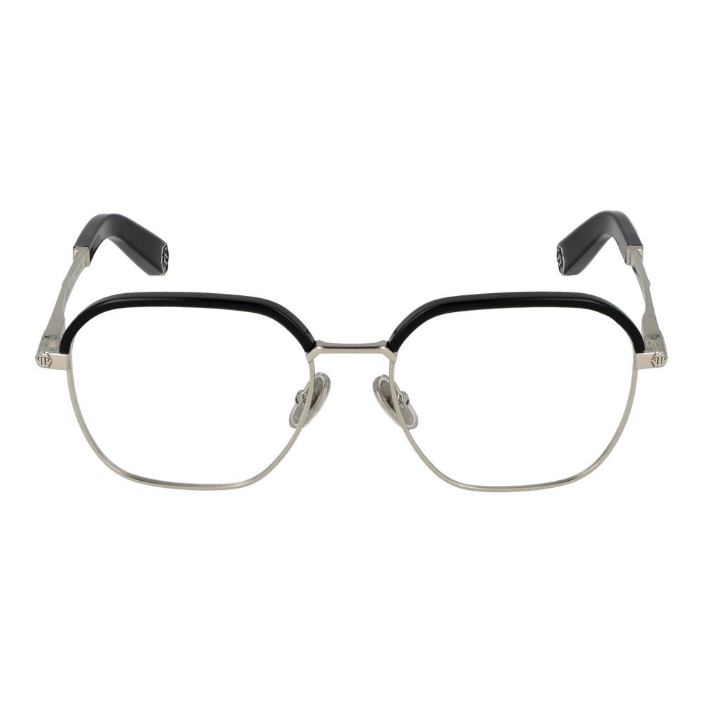 Philipp Plein Black Metal Glasses (Frames) - Luxe Nova