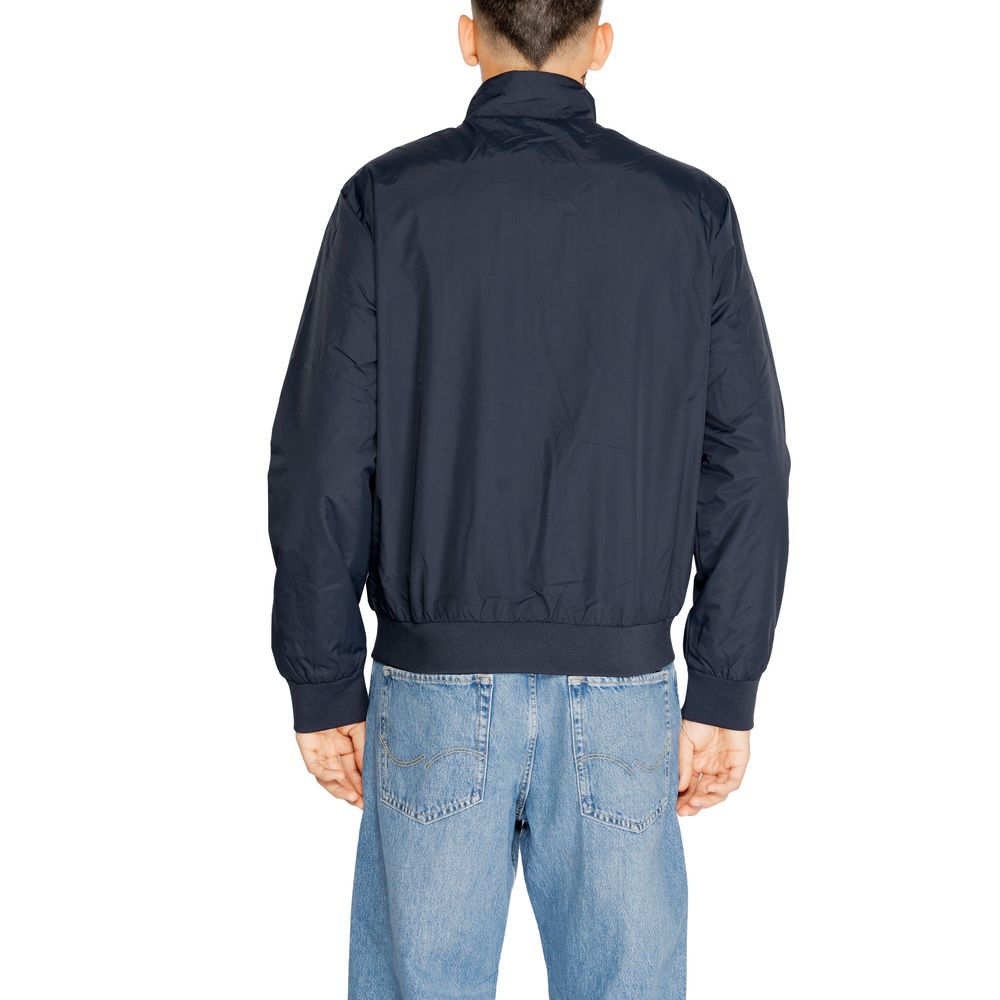 EA7 Emporio Armani Blue Polyamide Jackets And Coat - Luxe Nova