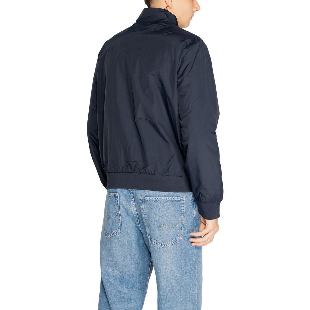 EA7 Emporio Armani Blue Polyamide Jackets And Coat - Luxe Nova