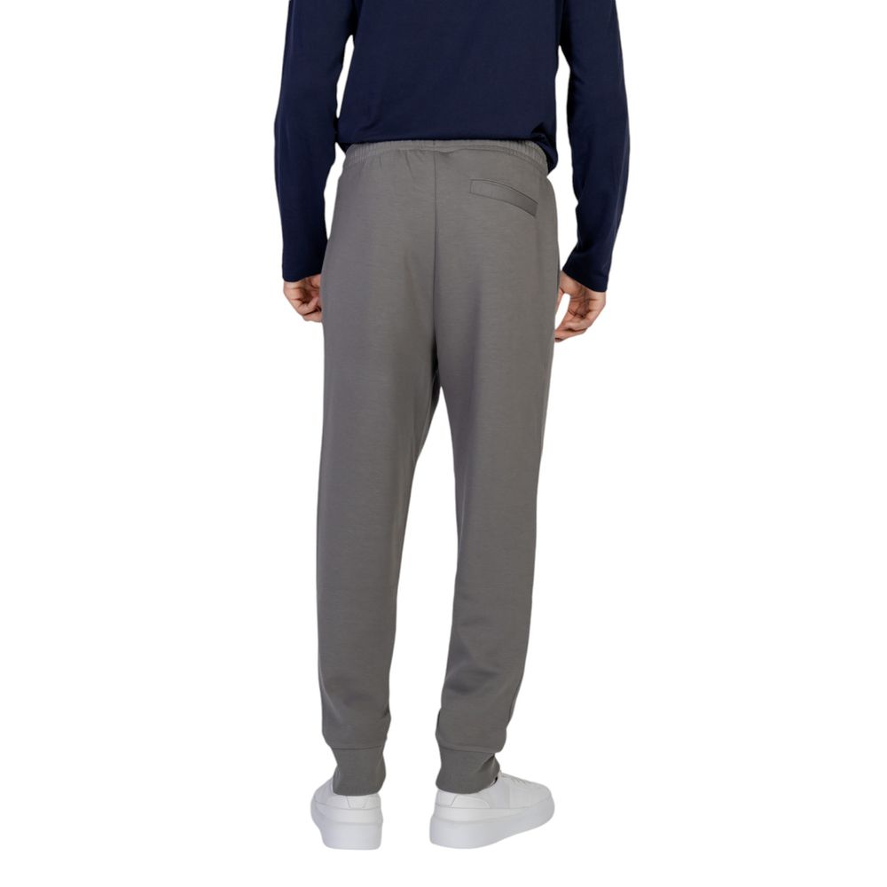 Hugo Boss Gray Cotton Joggers (Workout Pants) - Luxe Nova
