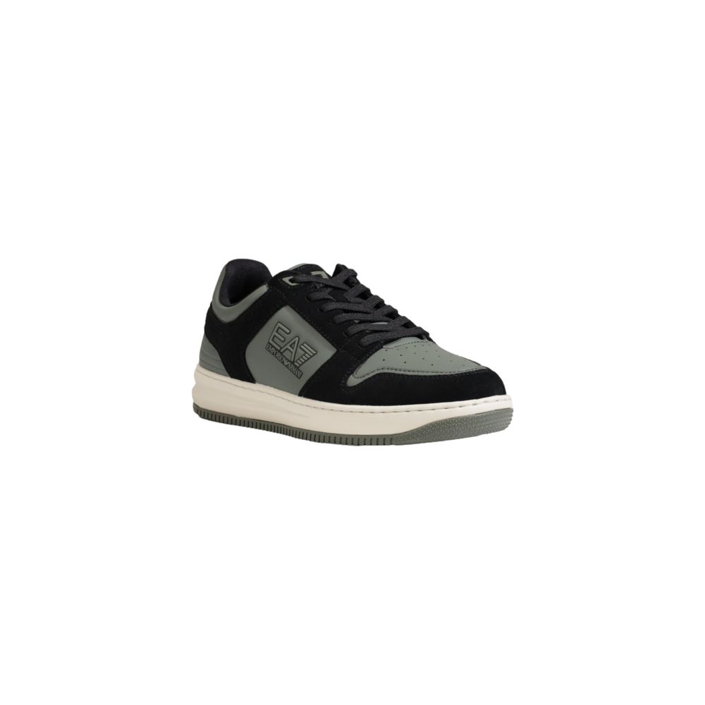 EA7 Emporio Armani Green Polyester Athletic Sneakers - Luxe Nova