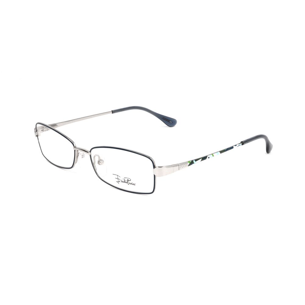 Emilio Pucci Silver Metal Glasses (Frames) - Luxe Nova