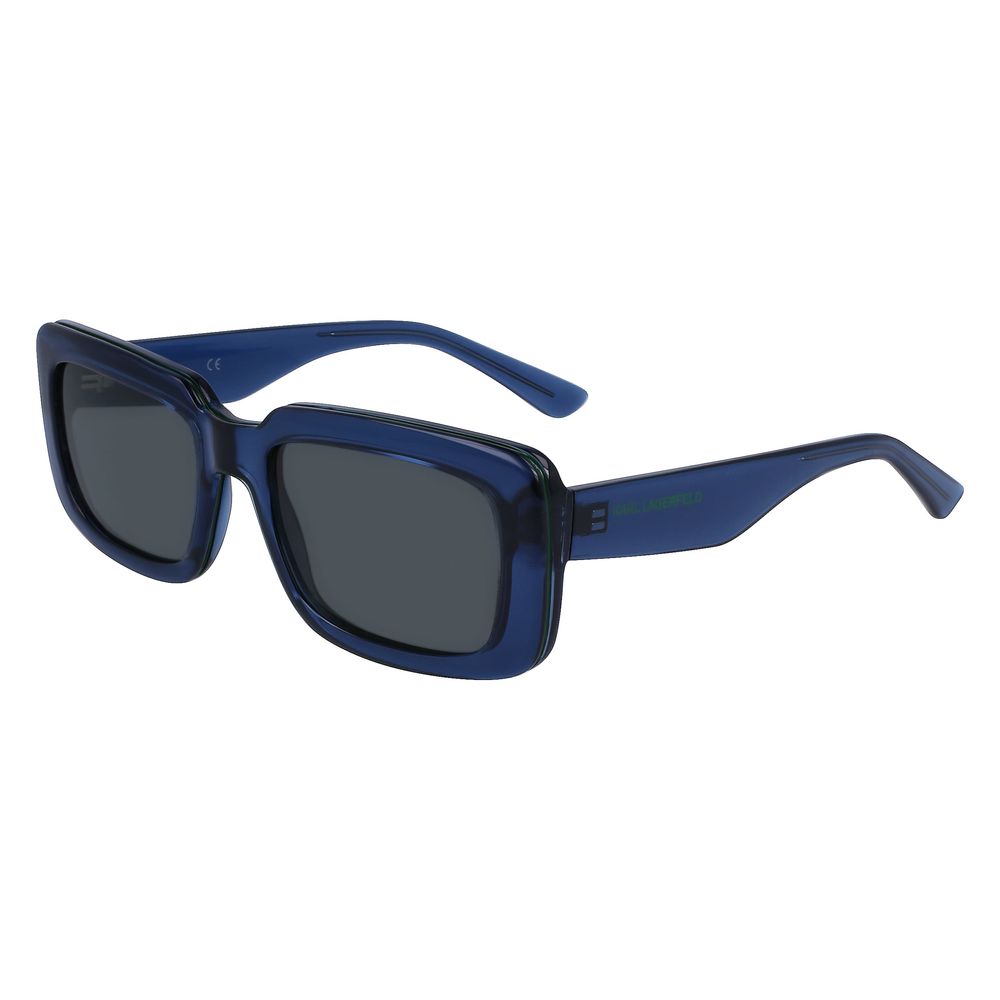 Karl Lagerfeld Blue Injected Sunglasses - Luxe Nova