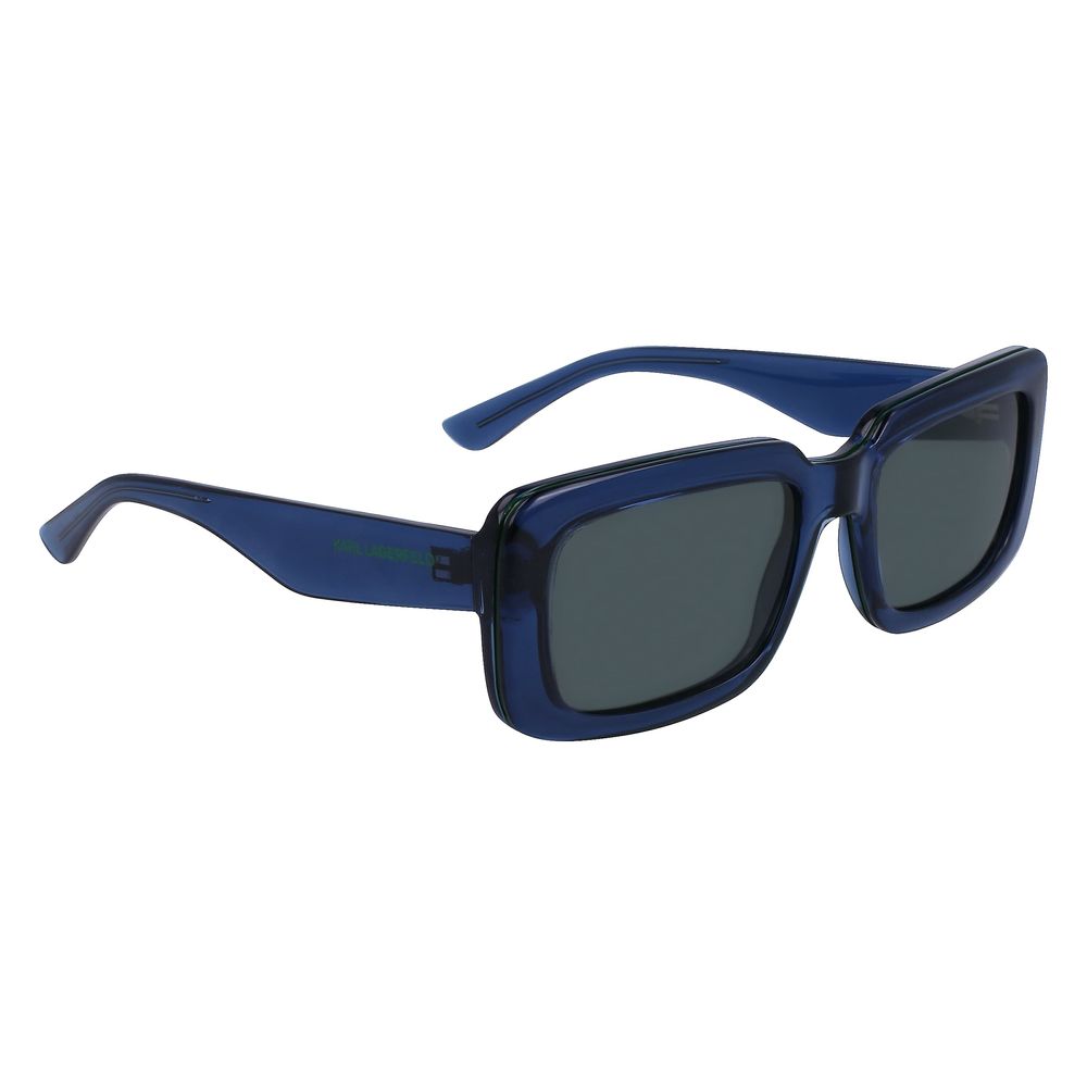Karl Lagerfeld Blue Injected Sunglasses - Luxe Nova