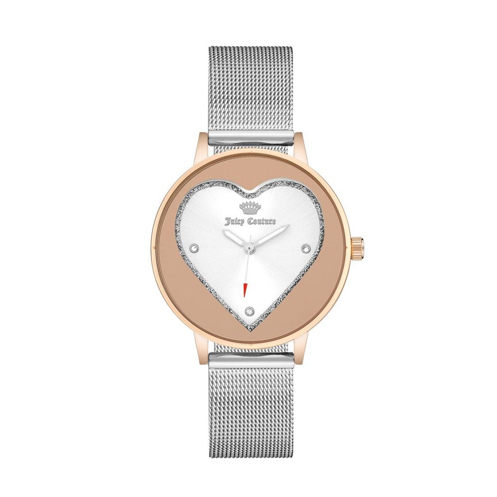 Juicy Couture Silver Stainless Steel Dress Watch - Luxe Nova