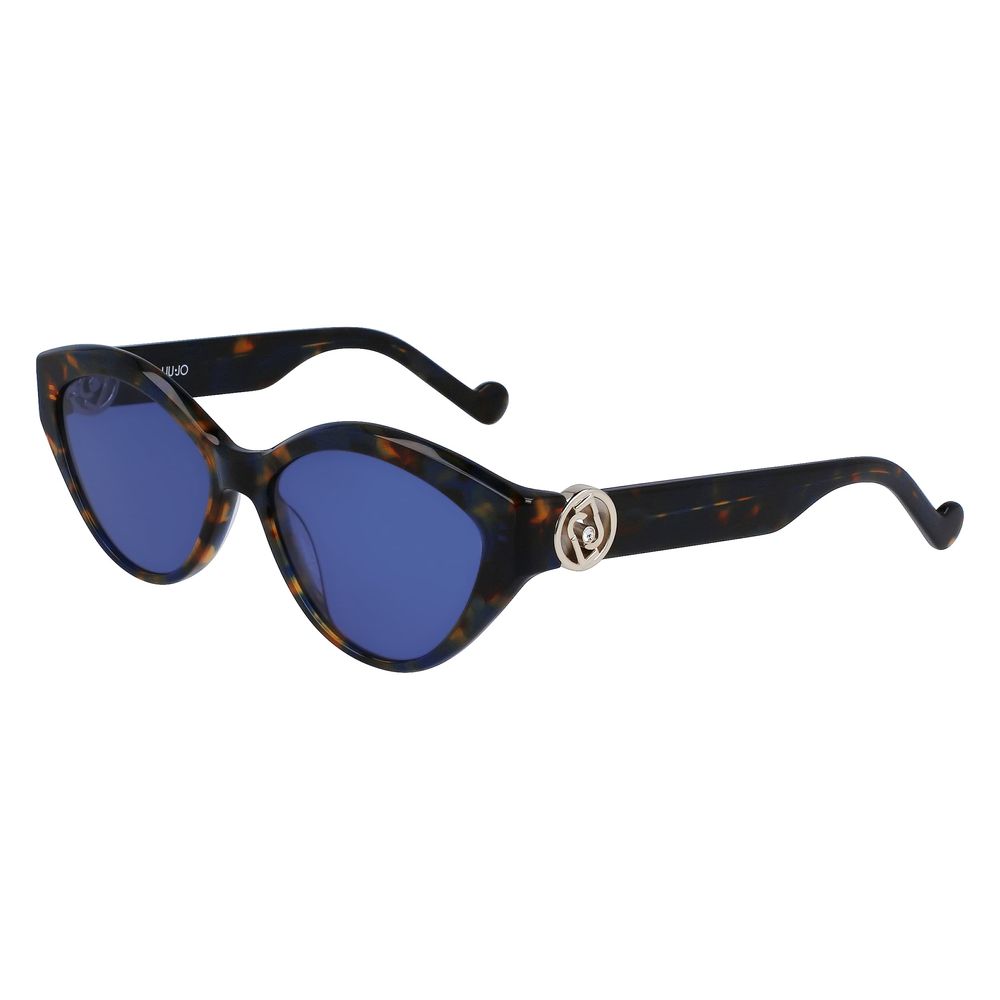 Liu Jo Blue Acetate Sunglasses - Luxe Nova