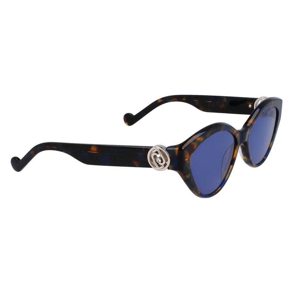 Liu Jo Blue Acetate Sunglasses - Luxe Nova