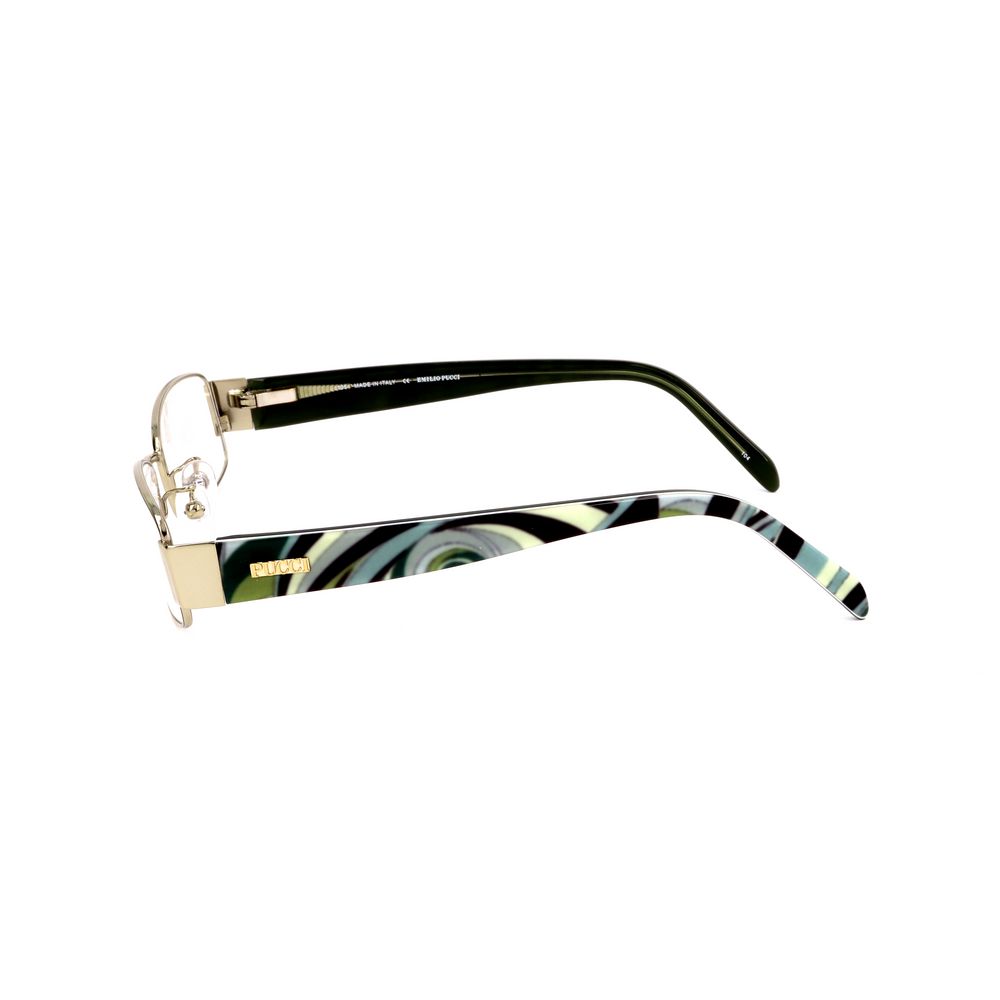 Emilio Pucci Multicolor Metal Glasses (Frames) - Luxe Nova