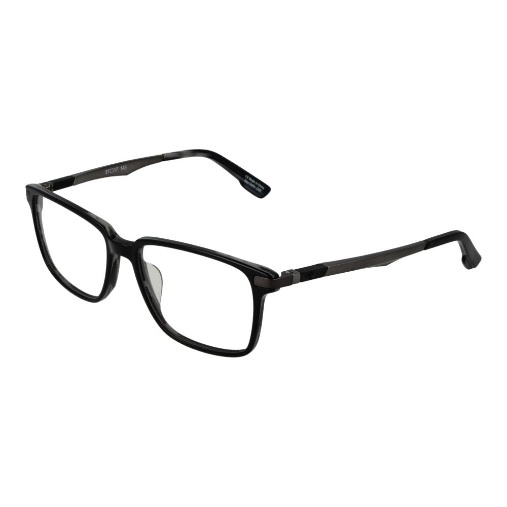 Spy Black Plastic Glasses (Frames) - Luxe Nova