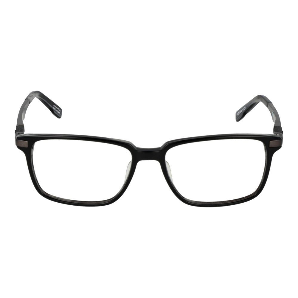Spy Black Plastic Glasses (Frames) - Luxe Nova