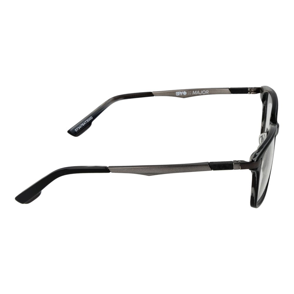 Spy Black Plastic Glasses (Frames) - Luxe Nova