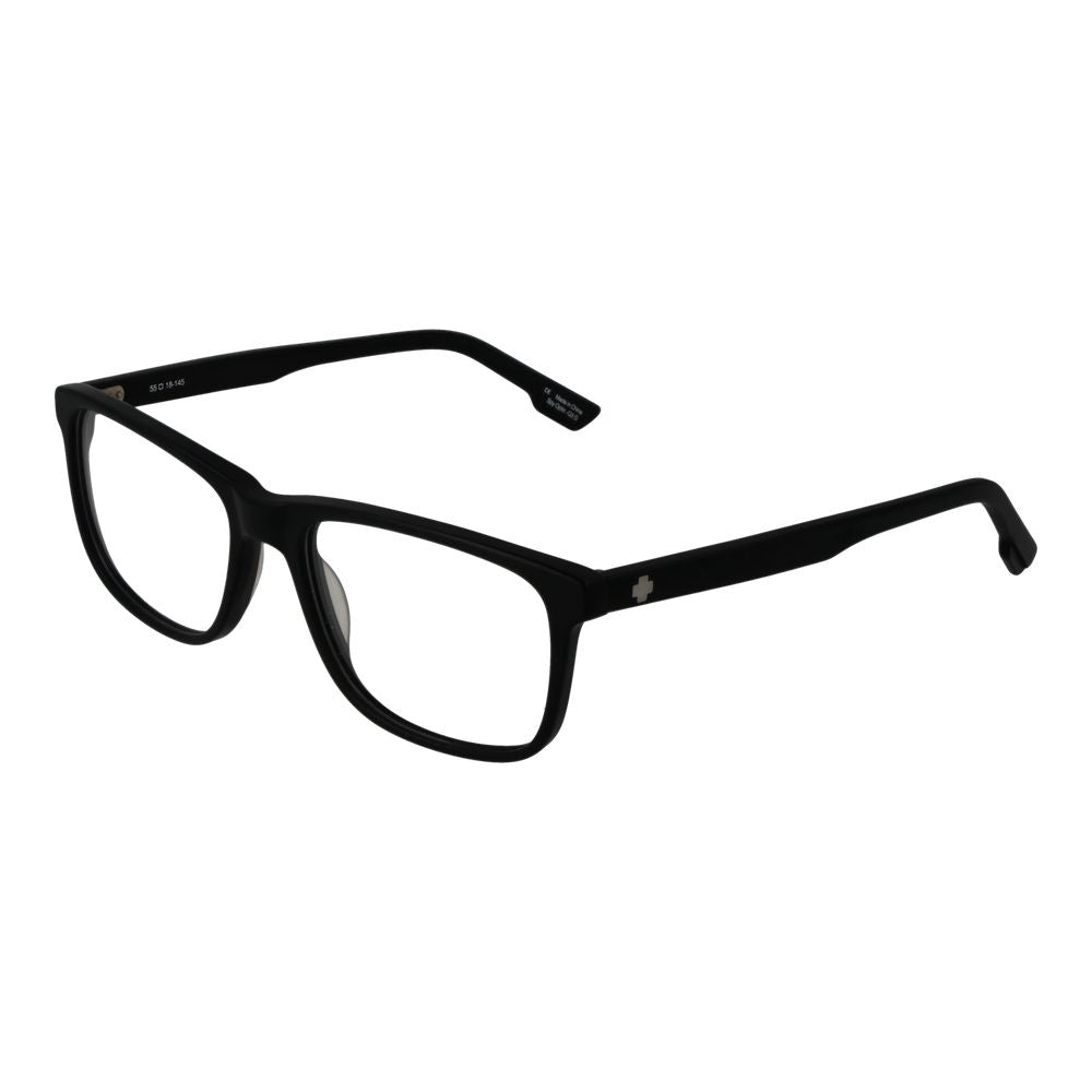 Spy Black Plastic Glasses (Frames) - Luxe Nova