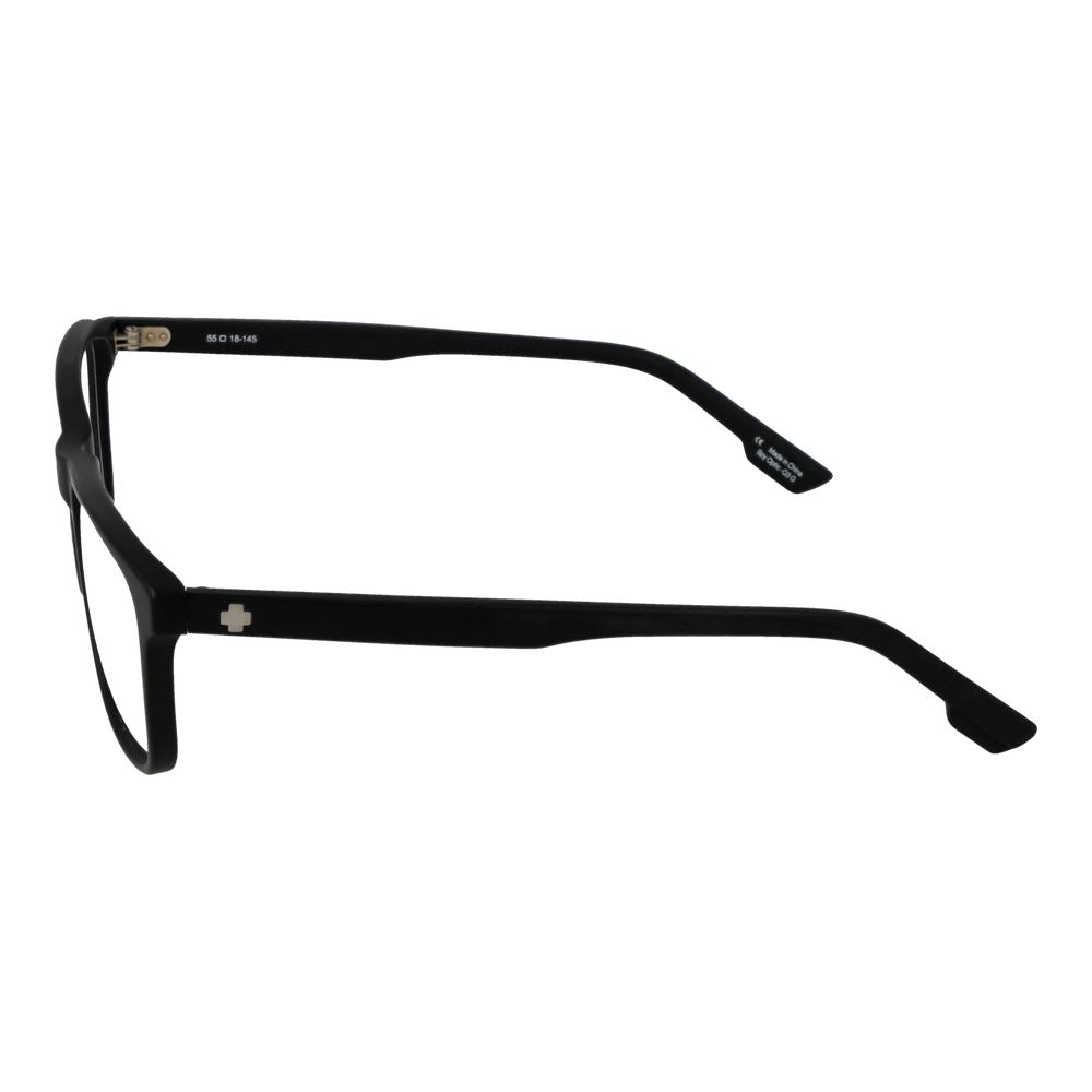 Spy Black Plastic Glasses (Frames) - Luxe Nova