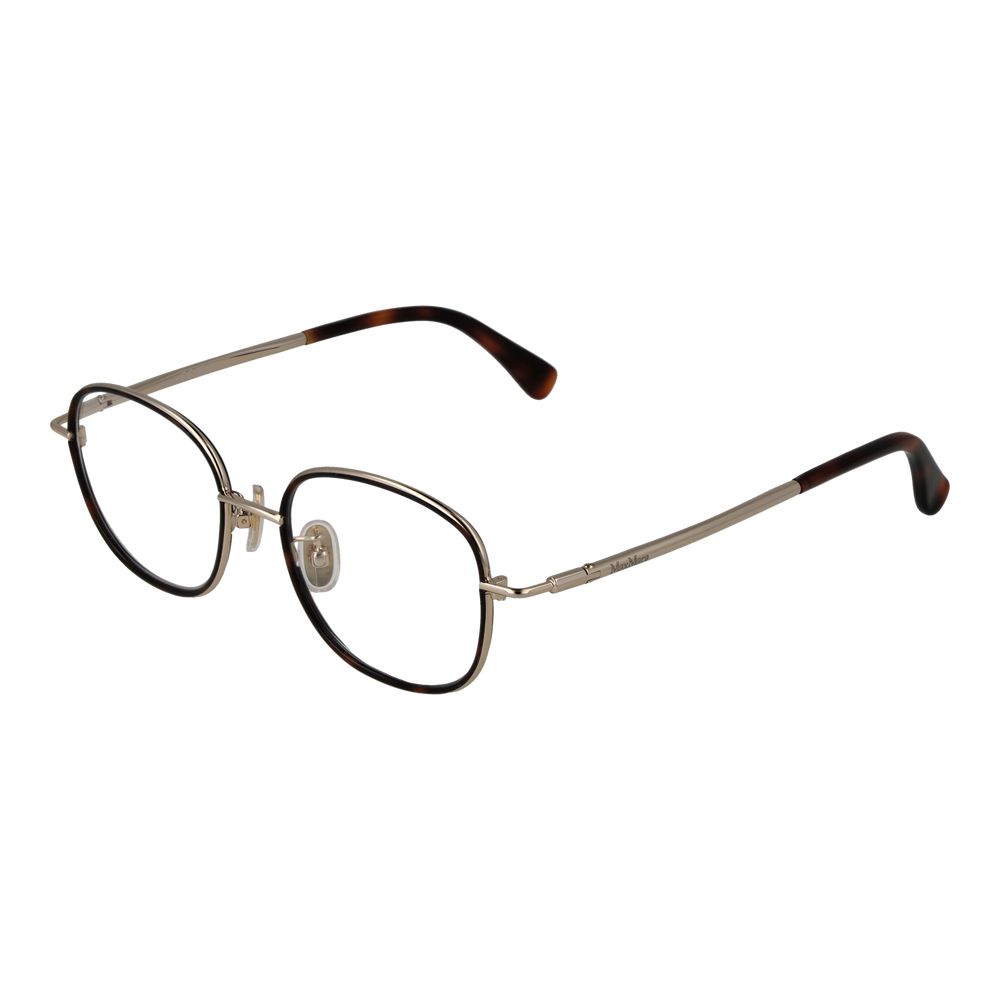 Max Mara Brown Metal Glasses (Frames) - Luxe Nova