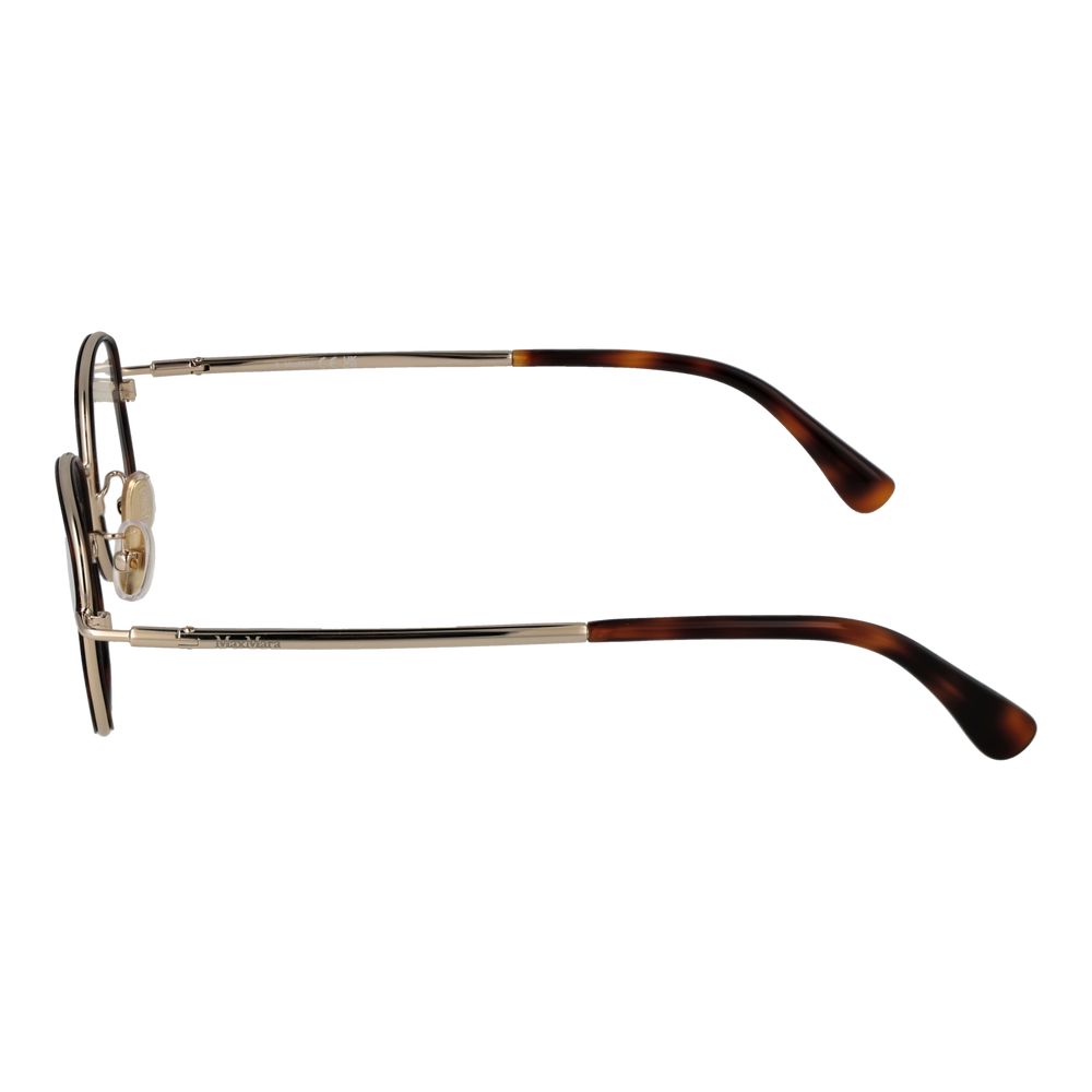 Max Mara Brown Metal Glasses (Frames) - Luxe Nova