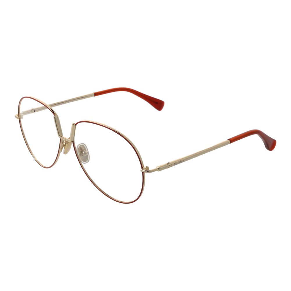 Max Mara Orange Metal Glasses (Frames) - Luxe Nova
