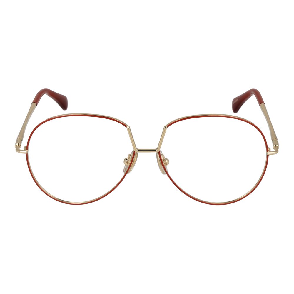 Max Mara Orange Metal Glasses (Frames) - Luxe Nova