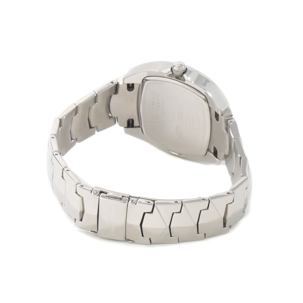 Chronotech Silver Stainless Steel Dress Watch - Luxe Nova