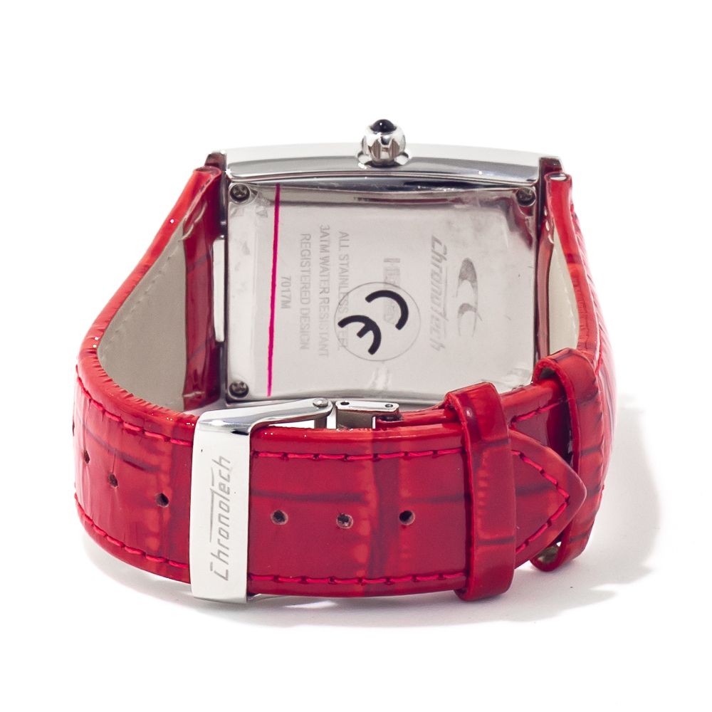 Chronotech Multicolor Leather Dress Watch - Luxe Nova