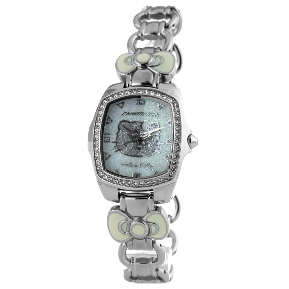Chronotech Silver Stainless Steel Dress Watch