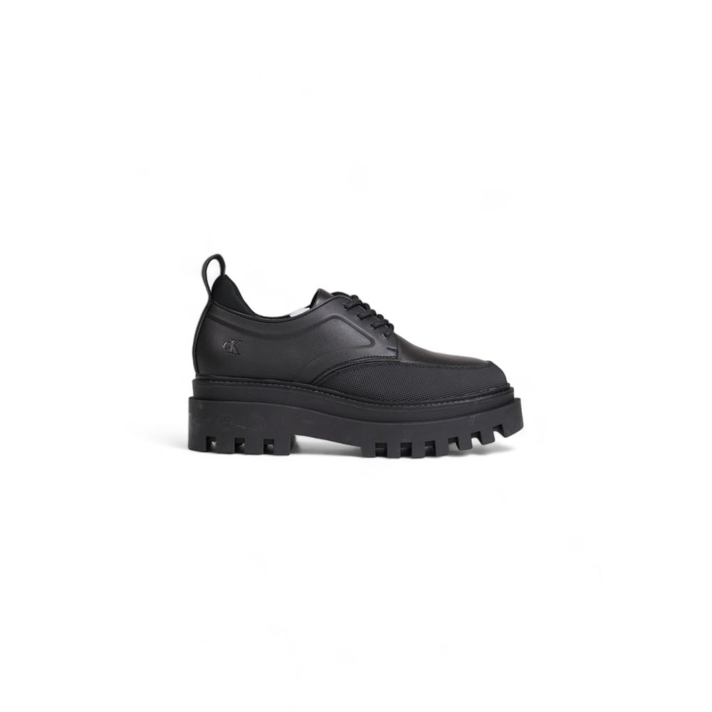 Calvin Klein Jeans Black Polyethylene Platform Pumps - Luxe Nova