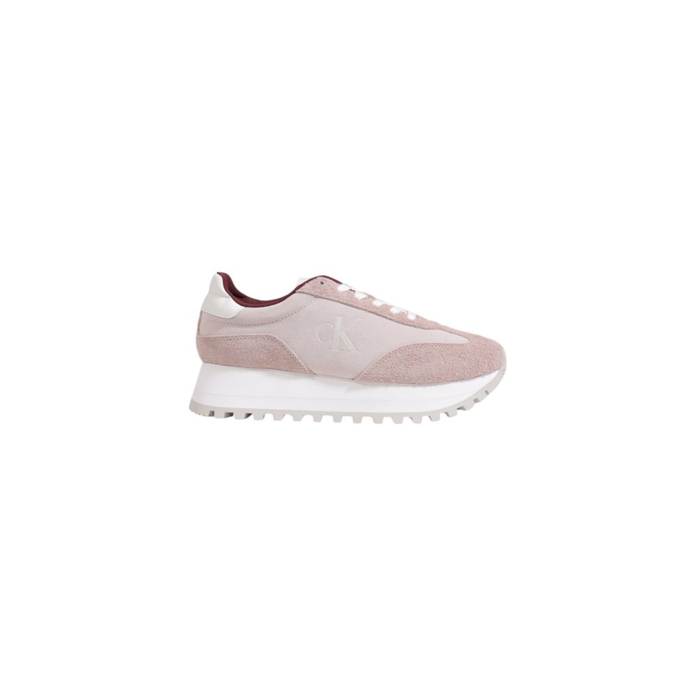 Calvin Klein Jeans Purple Leather Low Top Sneakers - Luxe Nova