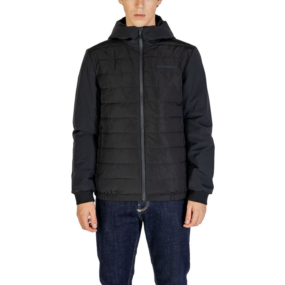 Calvin Klein Black Recycled Polyester Shell Jacket - Luxe Nova