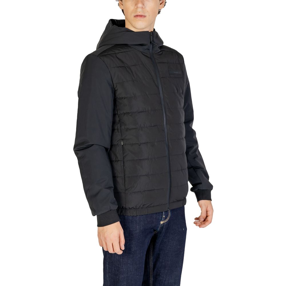 Calvin Klein Black Recycled Polyester Shell Jacket - Luxe Nova