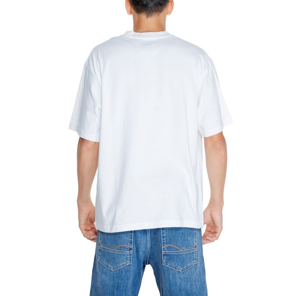 Replay White Cotton T-Shirt - Luxe Nova