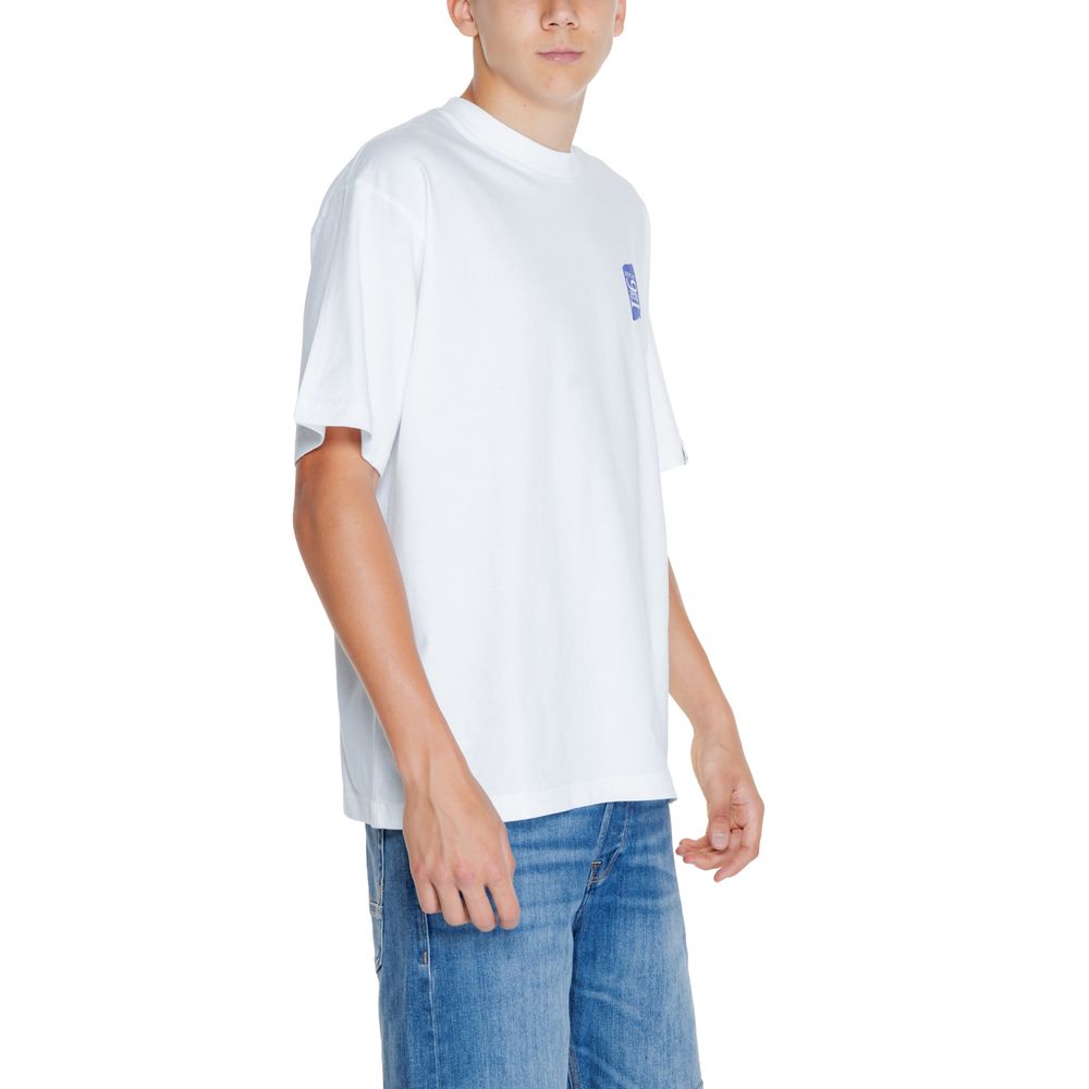 Replay White Cotton T-Shirt - Luxe Nova