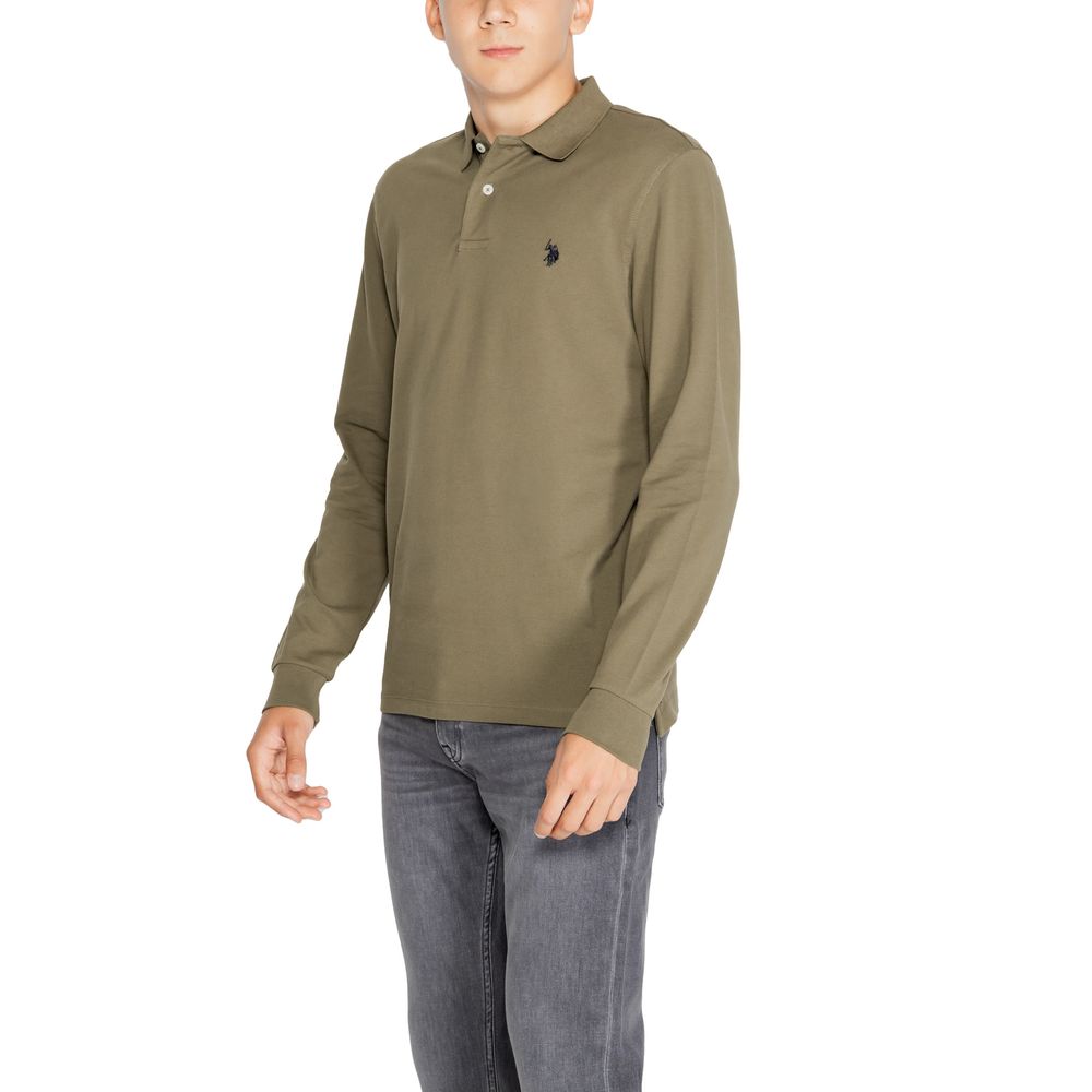 U.S. POLO ASSN. Green Cotton Long Sleeve T-Shirt - Luxe Nova