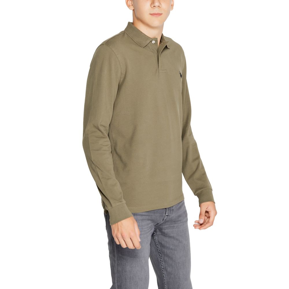 U.S. POLO ASSN. Green Cotton Long Sleeve T-Shirt - Luxe Nova