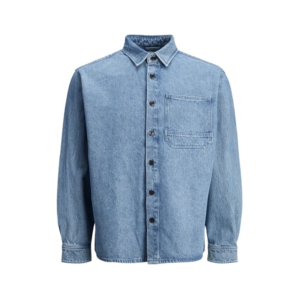 Jack Jones Light Blue Denim Shirt - Luxe Nova