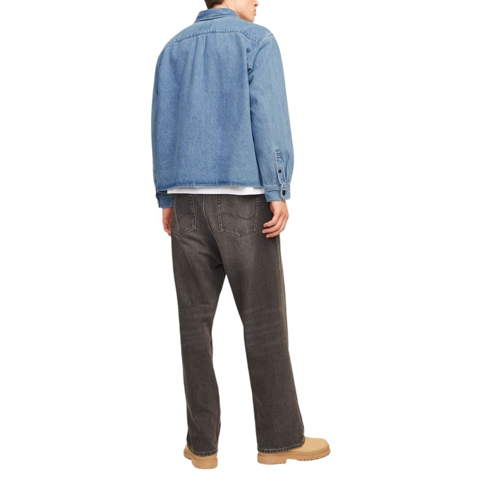 Jack Jones Light Blue Denim Shirt - Luxe Nova