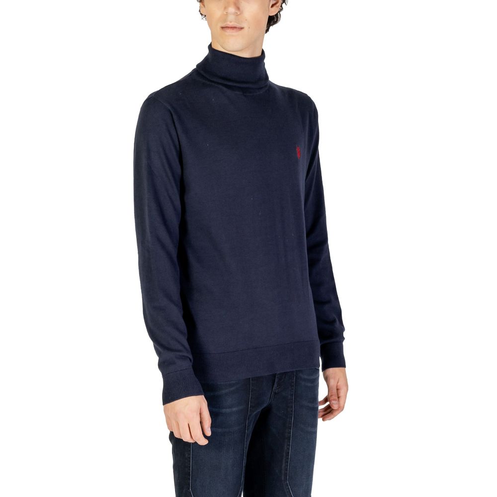 U.S. POLO ASSN. Blue Cotton Turtleneck - Luxe Nova