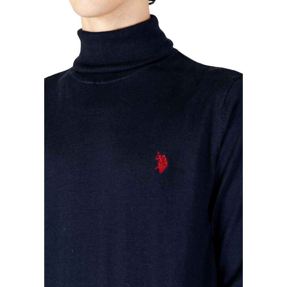 U.S. POLO ASSN. Blue Cotton Turtleneck - Luxe Nova