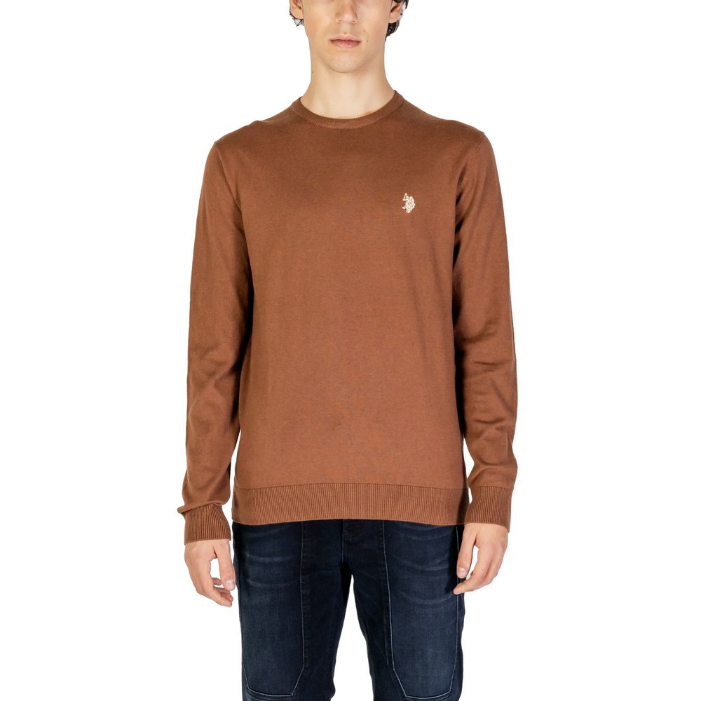 U.S. POLO ASSN. Beige Cotton Sweatshirt - Luxe Nova